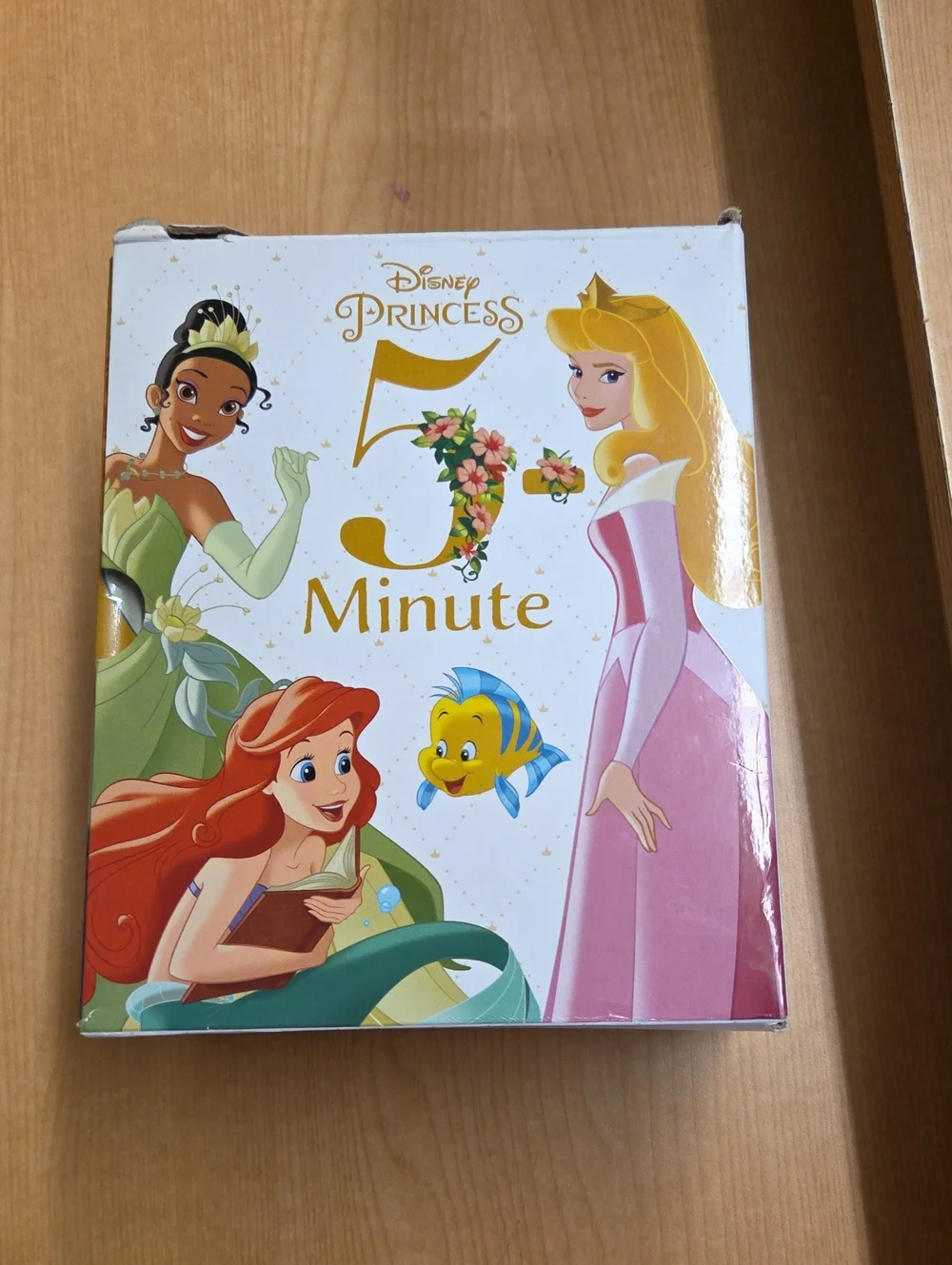Disney Princess 5-Minute Stories Collection - Pink & Green